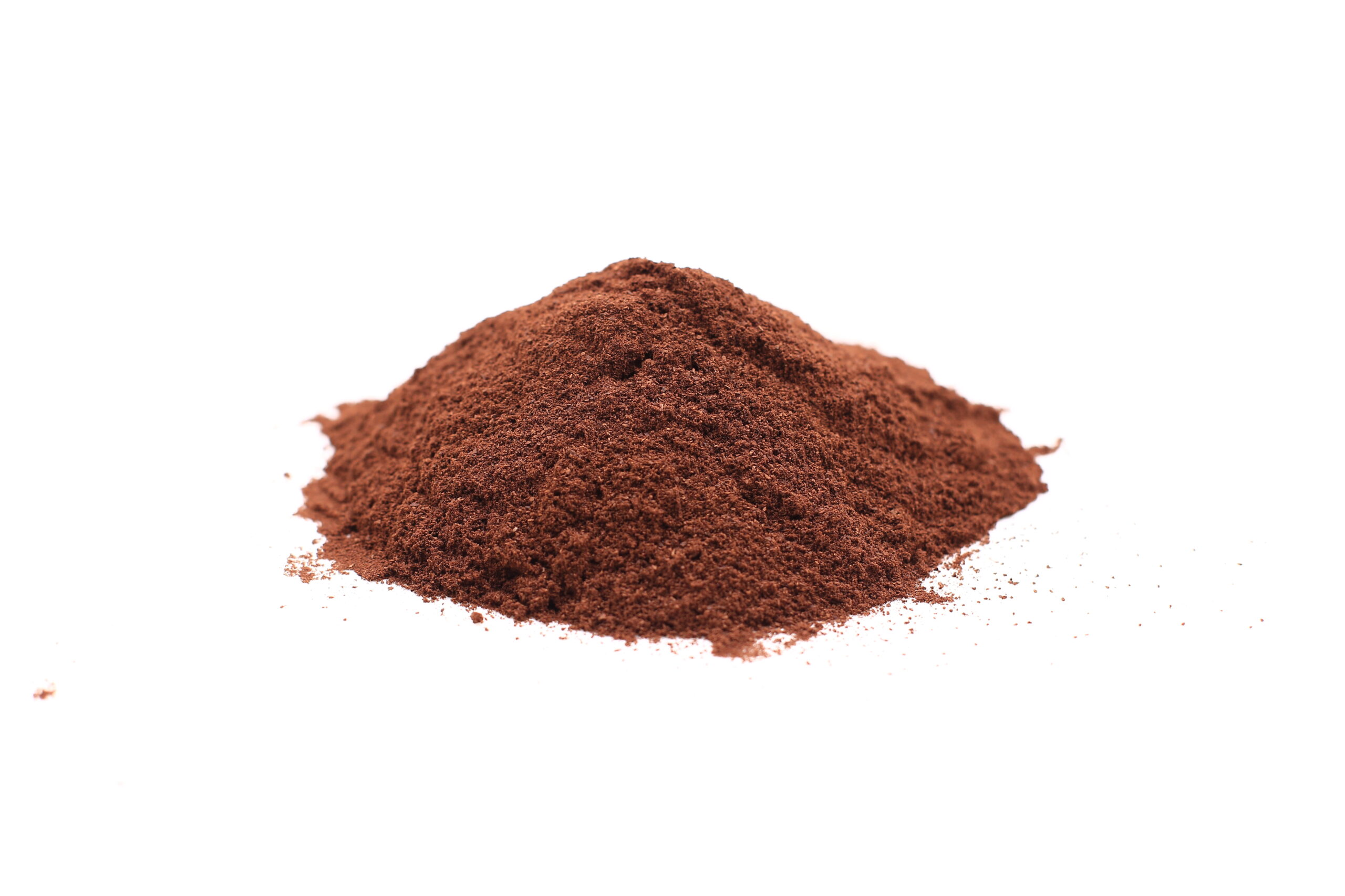 Ground vanilla powder from cured beans